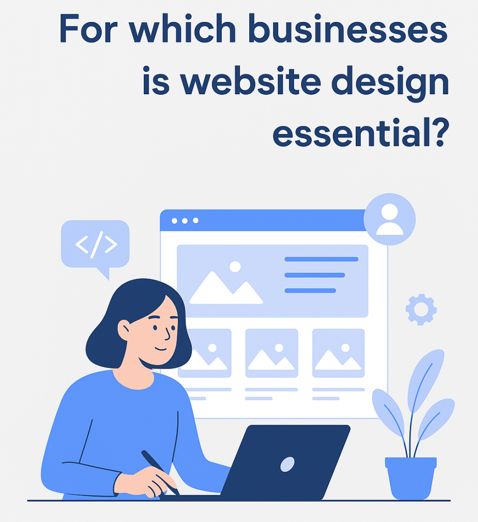 طراحی وبسایت برای چه کسب‌وکارهایی ضروری است؟